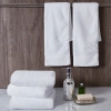 White pure cotton hotel towels, homestay and guesthouse bath towels are all available for wholesale. They can be embroidered, thickened, absorbent and made of platinum details Picture